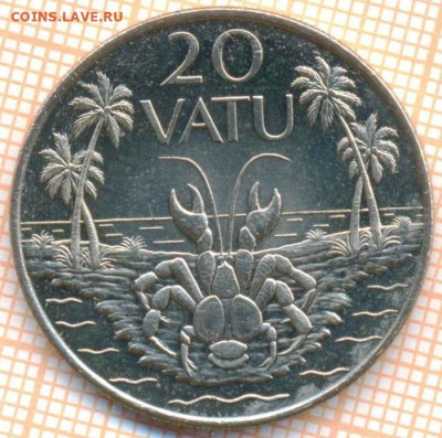 Вануату 20 вату 1999 г., до 21.11.2021 г. 22.00 по Москве - Вануату 20 вату 1999 3809