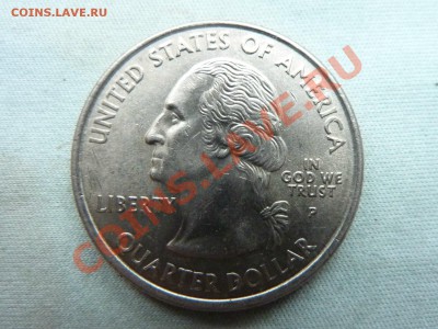 С РУБЛЯ USA QUARTER DOLLAR 2002г.INDIANA до 8.11.11 - MEMO0025.JPG