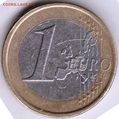 ИСПАНИЯ 1 евро 2005 г. до 03.12.21 г. в 23.00 - 043