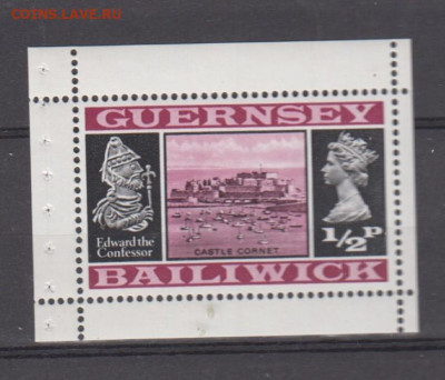 GUERNSEY 1969 правители Великобританиии 1м** 5d до 14 12 - 126