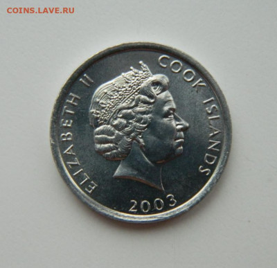 Острова Кука 1 цент 2003 г. (Собака Легавая) до 19.12.21 - DSCN1967.JPG