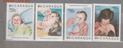 Никарагуа 1987 дети здоровье 4м** до 22 12 - 693
