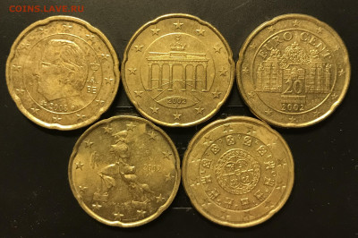 20 евро центы 5-ть монет до 21.12.2021 22:00 МСК - IMG_0998.JPG