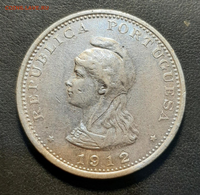 Португальская Индия 1 рупия 1912 до 24.12.21 - 20211129_215835
