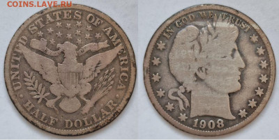 Монеты США. Вопросы и ответы - 1908