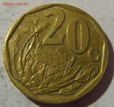 20 центов 2008 ЮАР №1 28.12.21 22:00 М - CIMG7100.JPG