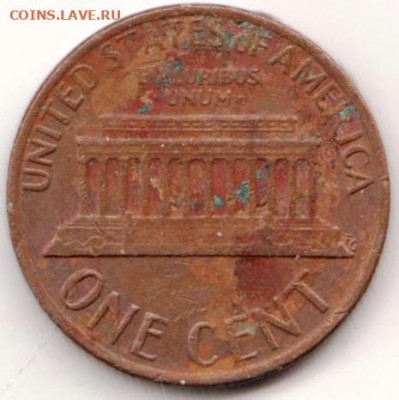 США 1 цент 1978 г. до 05.01.22 г. в 23.00 - 033