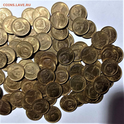 1 копейка 1957 UNC. (103 монеты). До 09.01.22 в 22.00 по МСК - 3