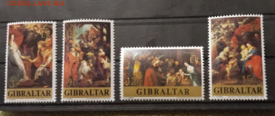 Гибралтар - 1977 год, Рождество Христово, Рубенс ЧБН - IMG_20211123_010623