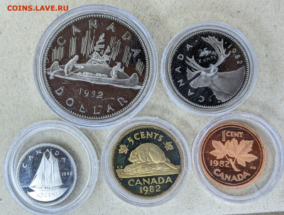 Канада 1 доллар- 1 цент 1982 пруф ФИКС (удешевлено) до 12.01 - PXL_20211202_171908388~2