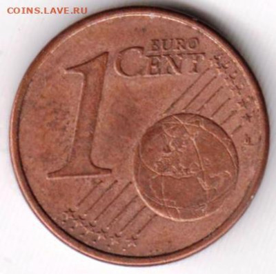 ФРАНЦИЯ 1 евроцент 2005 г. до 20.01.22 г. в 23.00 - 036