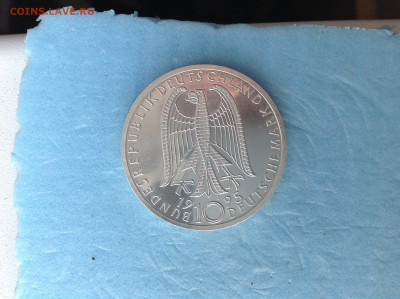 Германия , 10 марок 1995г. - IMG_3973.JPG