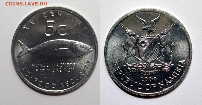Намибия 5 центов 2000 года ФАО, по Фиксу - 4.02 22:00 мск - IMG_20220130_173247