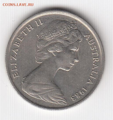 Австралия, 2, 5, 20 центов 1966-1983 до 05.02.22, 23:00 - #И-6-r