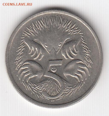 Австралия, 2, 5, 20 центов 1966-1983 до 05.02.22, 23:00 - #И-6