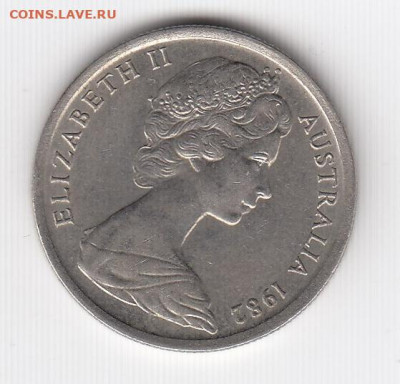 Австралия, 2, 5, 20 центов 1966-1983 до 05.02.22, 23:00 - #И-5-r