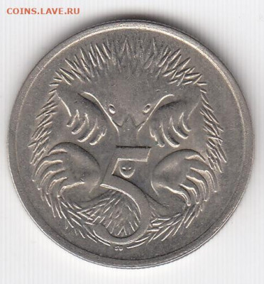Австралия, 2, 5, 20 центов 1966-1983 до 05.02.22, 23:00 - #И-5