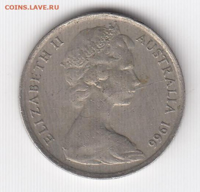 Австралия, 2, 5, 20 центов 1966-1983 до 05.02.22, 23:00 - #И-944-r