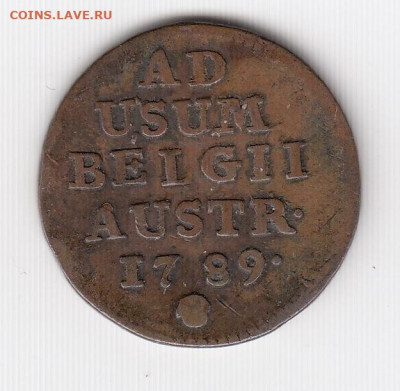 Австрийская Бельгия, 1 лиард 1789 до 05.02.22, 23:00 - #И-289