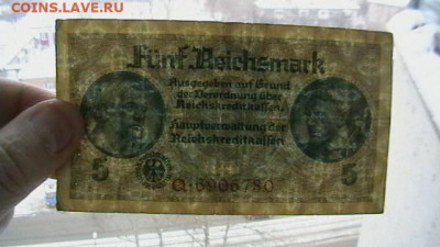5 марок 1939-45г Третий Рейх. до 10,02,22 по МСК 22-00 - IMGA0874.JPG