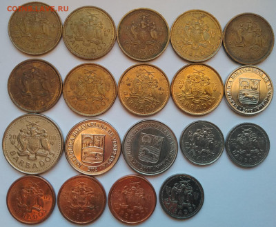 ФИКС монеты Барбадоса и Венесуэлы до 15.02.2022 22-00 мск - Барбадос 1