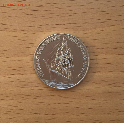 жетон памятная медаль 4-х мачтовый барк Пассат корабль - IMG_5773.JPG