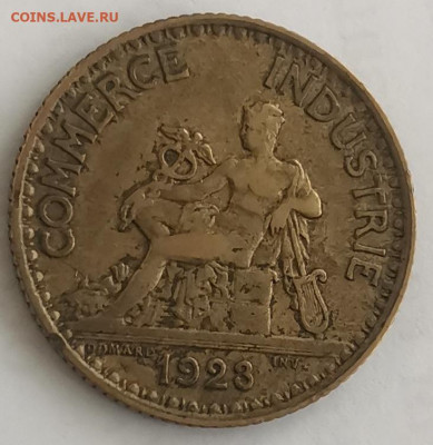 Франция 1 франк 1923г 26.02.2022г до 22:00 - IMG_20220217_181926
