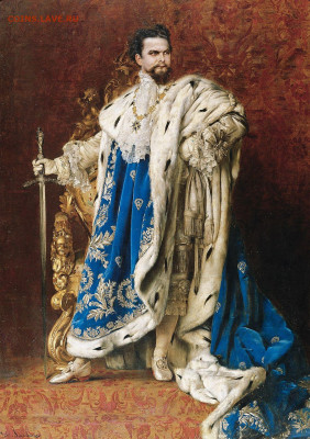 Королевство Бавария. Людвиг II. 1 ТАЛЕР 1871года. - 1 тал1871 (2)