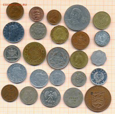 монеты разные 4 от 5 руб. фикс цена - лист 4а 001