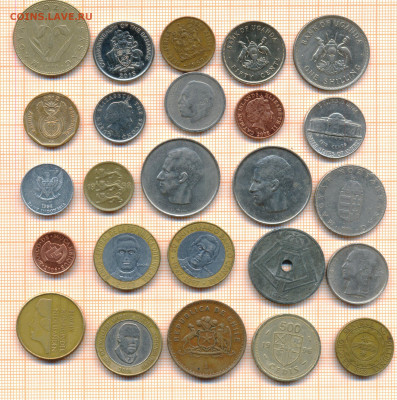 монеты разные 15 от 5 руб. фикс цена - лист 15а 001