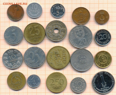 монеты разные 10 от 5 руб. фикс цена - лист 10 001