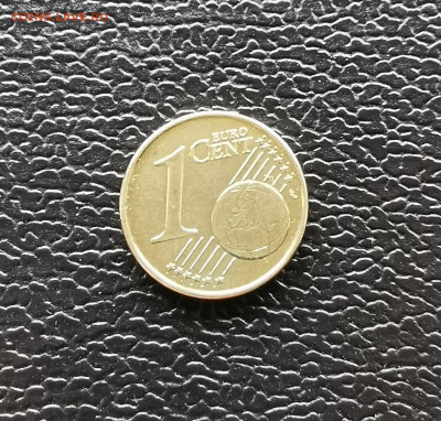 1 евроцент Германии (жёлтый) - 479F0D95-1A63-4662-9A0C-EFD86FC656E8