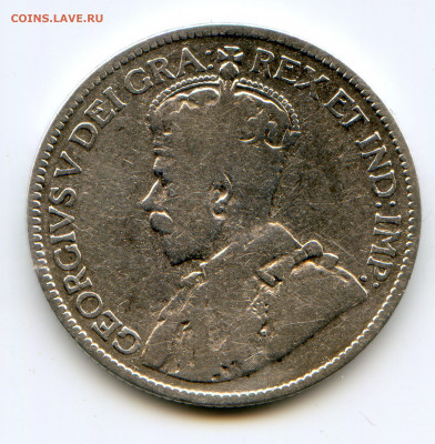 Канада. Георг V. 1914. 25 центов. Ag. F. До 05.04 в 22.00 - img519