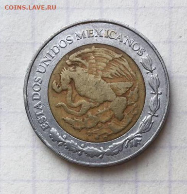 10 и 50 сентаво, 1 и 5 песо Мексика - 6.JPG