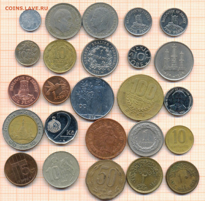 монеты разные 14 от 5 руб. фикс цена - лист 14 001
