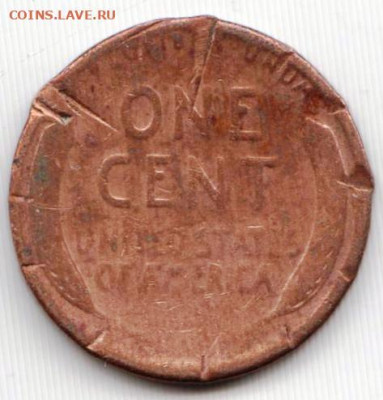 США 1 цент 1951 г. до 31.05.22 г. в 23.00 - 054