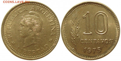 Браки на иностранных монетах - 10ct_1975_bruja_doblado_1