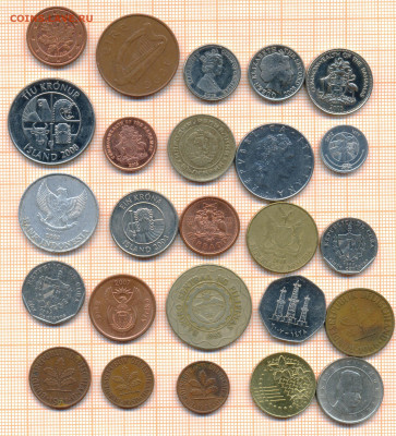 монеты разные 6 от 5 руб. фикс цена - лист 6а 001