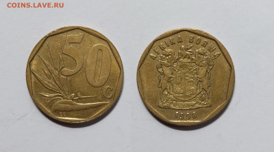 ЮАР 50 центов 1998 года Afrika Borwa -12.06 - IMG_20220605_182809