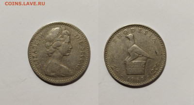 Родезия 2 шиллинга (20 центов) 1964 года -12.06 - IMG_20220605_183624