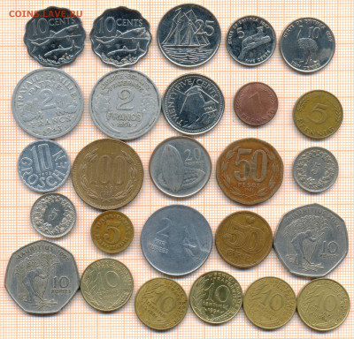 монеты разные 8 от 5 руб. фикс цена - лист 8 001