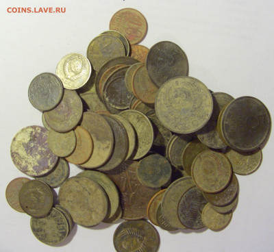 Кучка монет СССР после 61 на опыты №1 21.06.2022 22:00 МСК - CIMG0968.JPG
