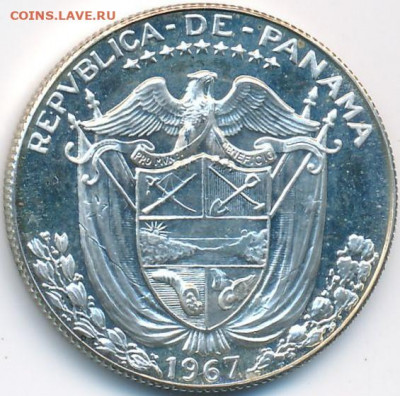 Монеты достоинством "50", выпущенные в странах Америки - 30