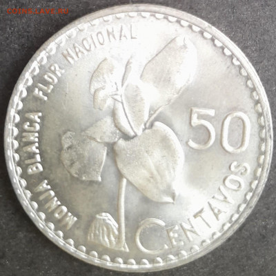 Монеты достоинством "50", выпущенные в странах Америки - 41