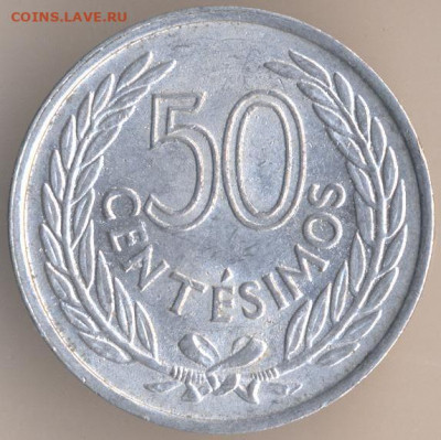 Монеты достоинством "50", выпущенные в странах Америки - 73