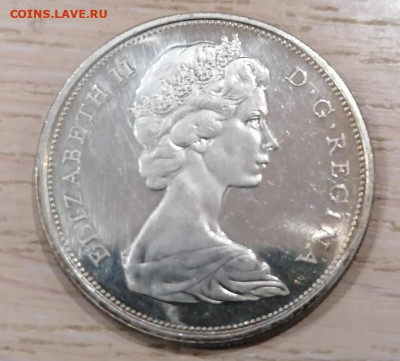 Монеты достоинством "50", выпущенные в странах Америки - 50 центов волк реверс