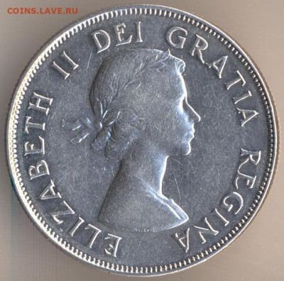 Монеты достоинством "50", выпущенные в странах Америки - 50