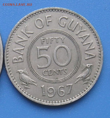 Монеты достоинством "50", выпущенные в странах Америки - 45
