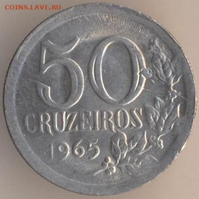 Монеты достоинством "50", выпущенные в странах Америки - 159