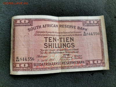 5 фунтов Египет 1936г. и 10 шиллингов ЮАР 1940 - IMG_20220630_171834